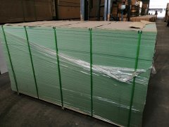 Moisture proof density plate