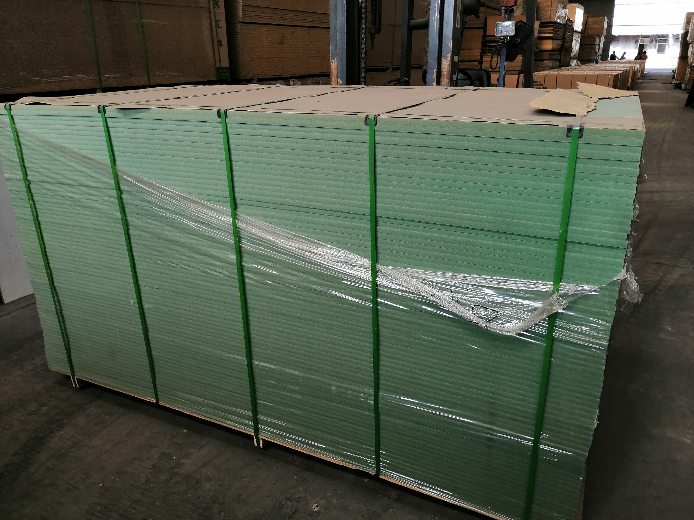 Moisture proof density plate