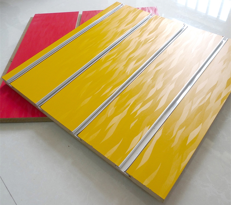 Slotted plate