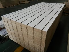 Slotted plate